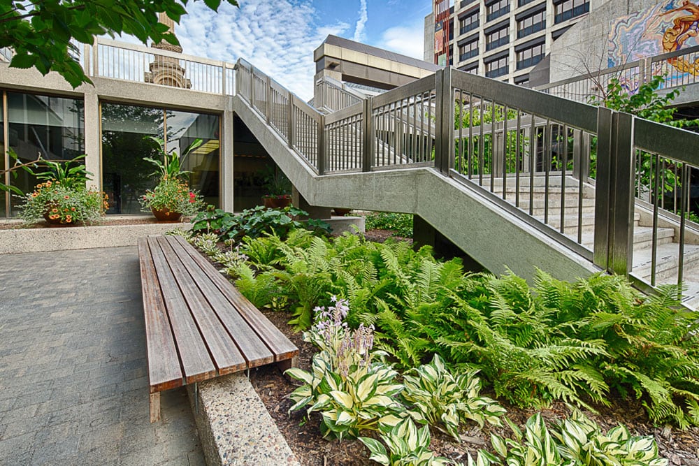 Landscape with Eating Area